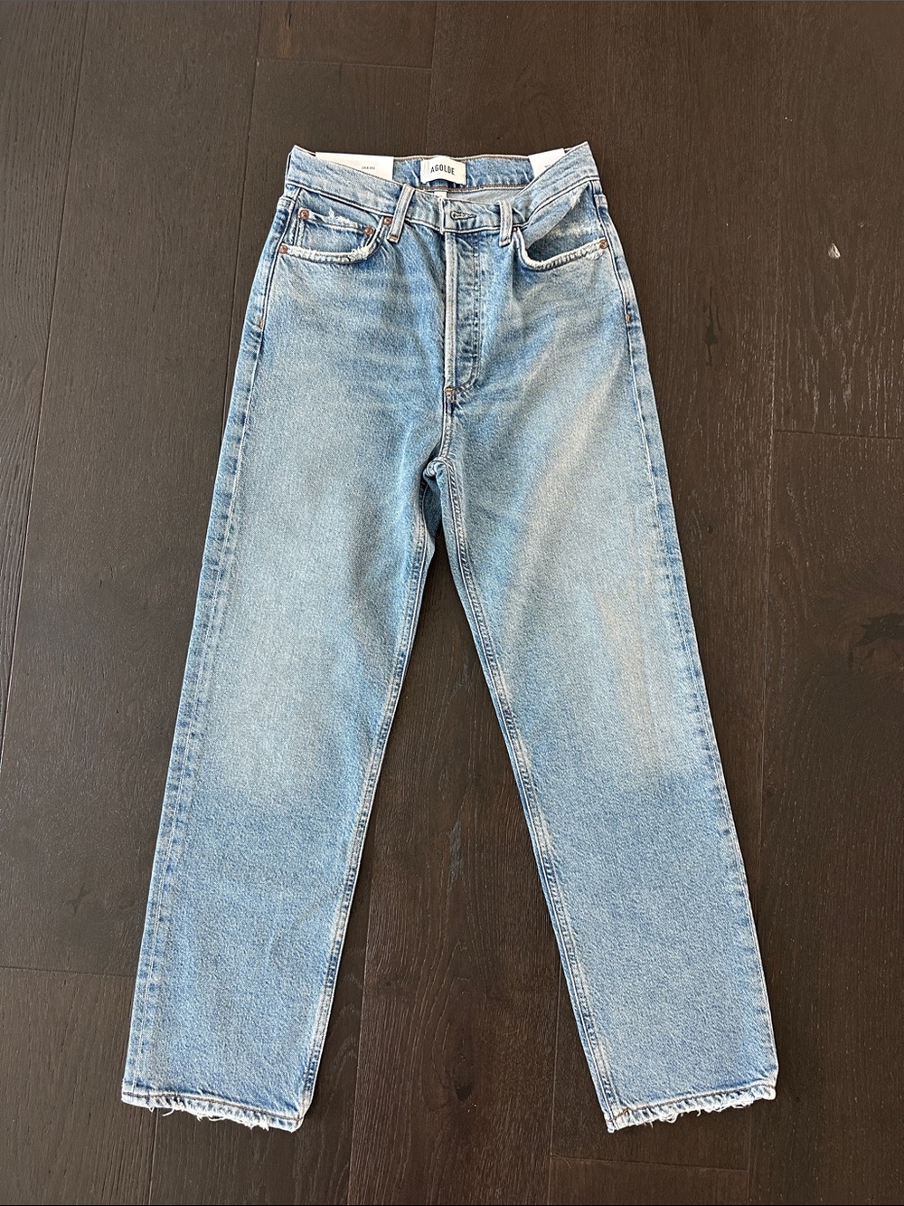 NWT! AGOLDE 90’s pinch waist crop high rise straight size 26